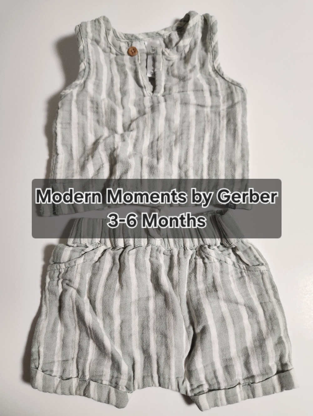 3-6 Months Modern Moments By Gerber Baby Outfit